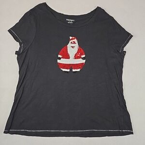 Old Navy Women's Santa Sequins T Shirt Size XXL‎ (From 2012)